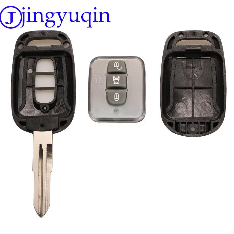 Jingyuqin 2/3 Butoane Carcasă Cheie Auto Pentru Chevrolet Captiva Cheie Auto 3 Butoane Carcasă Cheie Blank Acoperiș