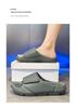 Summer Comfort Massage Slippers: Lightweight Shock-Absorbing Single Strap Sandals for Outdoor and Beach, Available In Large Sizes.