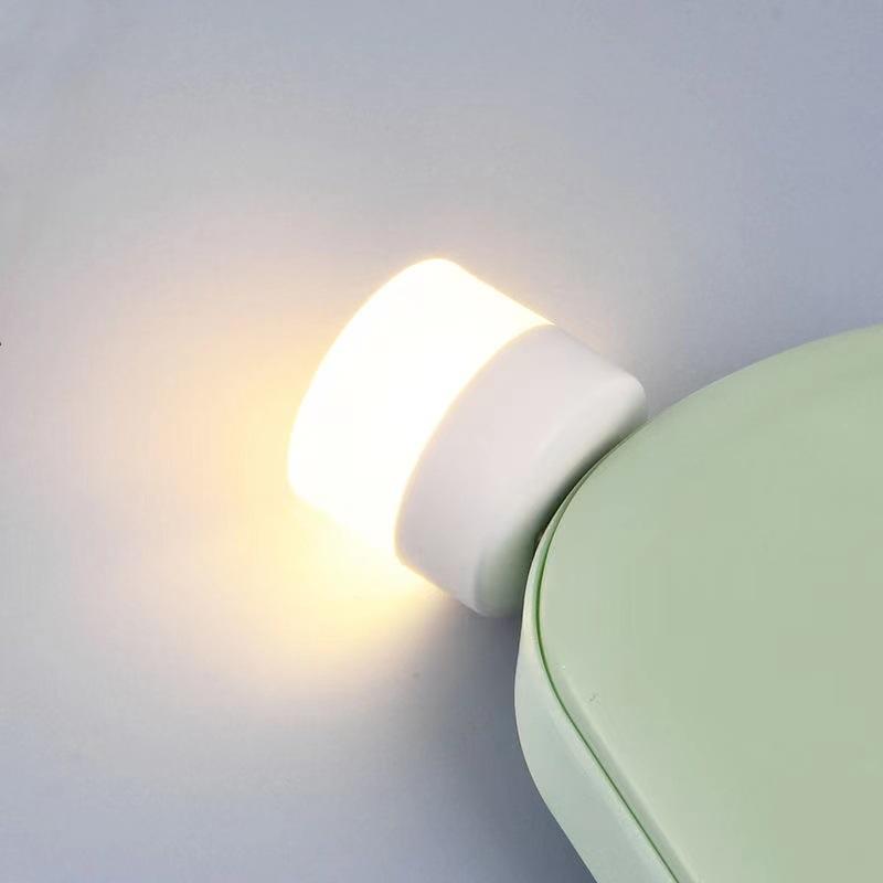 

2 шт. портативный USB-ночник светодиодный мини-ночник Warm light