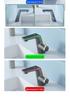 Digital Display Ambient Light Hot and Cold Bathroom Faucet for Vanity and Hand Washing Basin