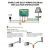 3 Way Switch for Touch Control Sensor AC 220V 60Hz Dimmer Module for Touch Lamp