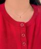 J-Rahel [14K/18K Gold] Droplet Pendant Necklace