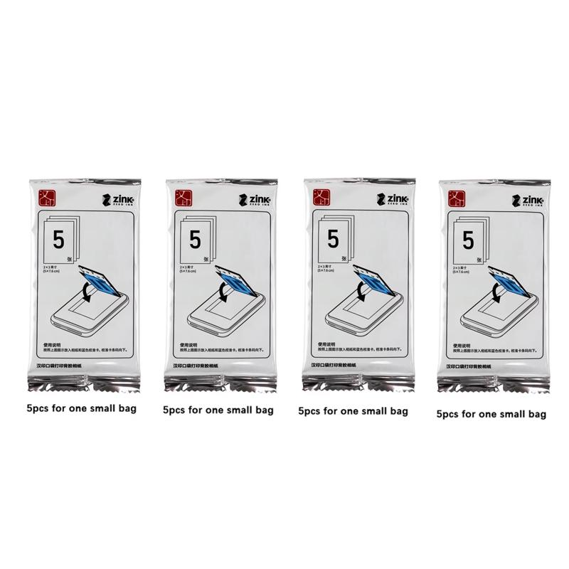 

Фотобумага MT53 2x3 дюйма с клейкой основой Фотобумага Z1