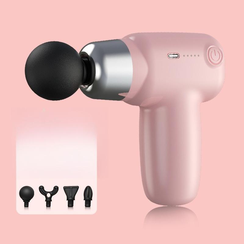 MINI Muscle Relaxation USB Mini Massage Gun Fascia Device Vibrating Gun Fitness Equipment Silent Design
