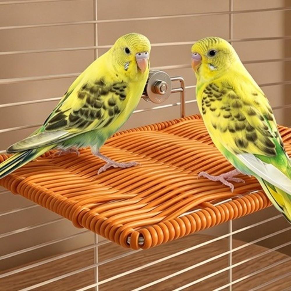 Wear Resistant Jumping Platform Bite Resistant Parrot Cage Stand Bird Resting Platform  Training