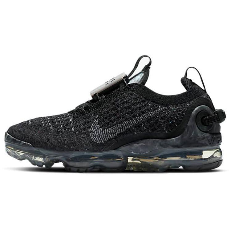 Ny Nike Air VaporMax 2020 Flyknit Svart Mørk Grå GS CJ4069-002