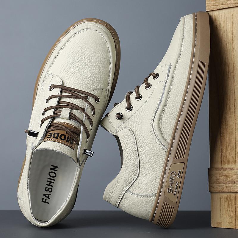 Kožené Boty Pro Muže Pravá Kůže Ležérní Boty Business Oxford Boty Vysoká Kvalita Designérské Pracovní Boty