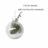 1~8pcs Clear Plastic Christmas Ball Ornaments Xmas Tree Hanging Pendant 2025 Christmas Home Decoration Gifts