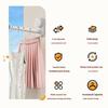 Travel Foldable Laundry Hanger With Strong Suction Pads Storage Durable ABS Construction Ideal For Hotels Camping Hanging Towels Bags Clothes
