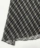 Eilubeu Check Midi Skirt Aasfsk104B
