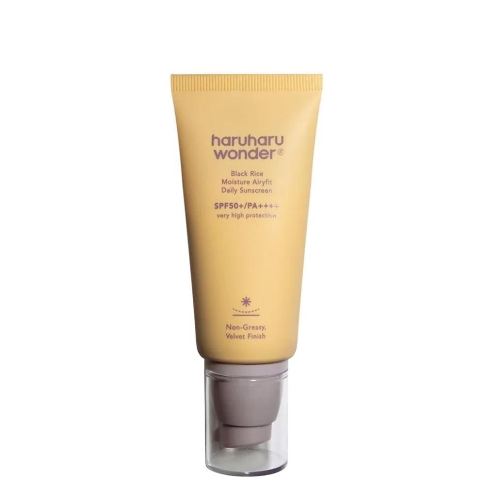 HaruHaru Wonder Moisturizing Sunscreen SPF50+ Black Rice Moisture Airyfit - 50 ml