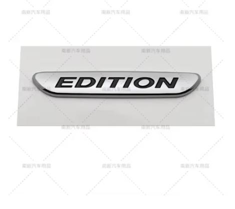 For 1X EDITION 1 Night Edition for C300 C200L GLA CLA Chrome Silver Badge Car Styling stickers Emblem for Mercedes Benz AMG