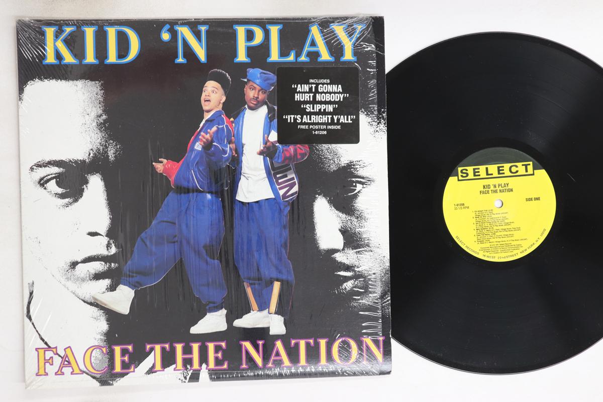 

LP Record KID N PLAY - Face The Nation 161206 SELECT 1991 US Rap & Hip-Hop/R&B Used