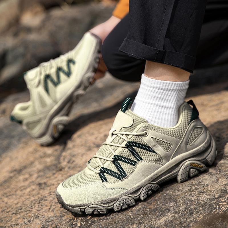 Fashion Professional Hiking Shoes, Outdoor Mesh Breathable Fitness Anti Slip Shoes, Men's and Women's Hiking and Off-road Shoes