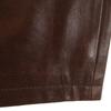 FUBU Midi length leather skirt 5 Brown Women Used