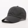 Perforated Baseball Cap With Custom Logo Text Print, Lightweight Quick Dry Running Cap, Adjustable Golf Tennis Hat
