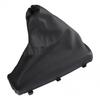 Custom Fit Black Leather Parking Handbrake Gaiter For Vehicle Interiors