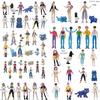 12pcs/Set Kpop Demon Hunters Action Figure Toy Derpys Tiger Rumi Mira Zoey Sussy Figurine Doll For Fans Toys Gifts