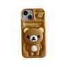 Cartoon Bear Stand Anti-Fall Case for iPhone 11/13/14/15/16/17 Pro Max