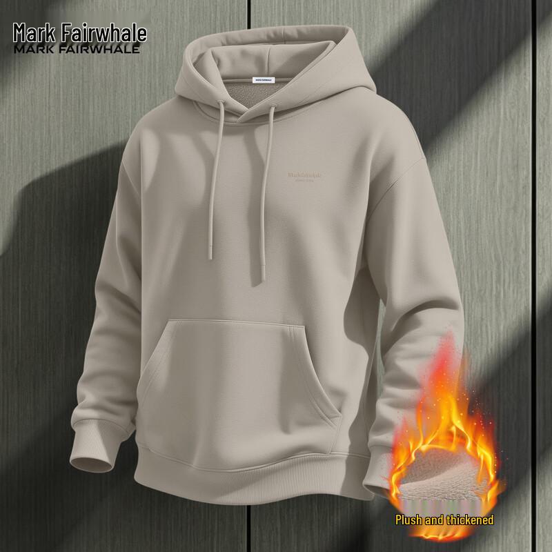 Mark Fairwhale Men's Fleece-Lined Hooded Sweatshirt