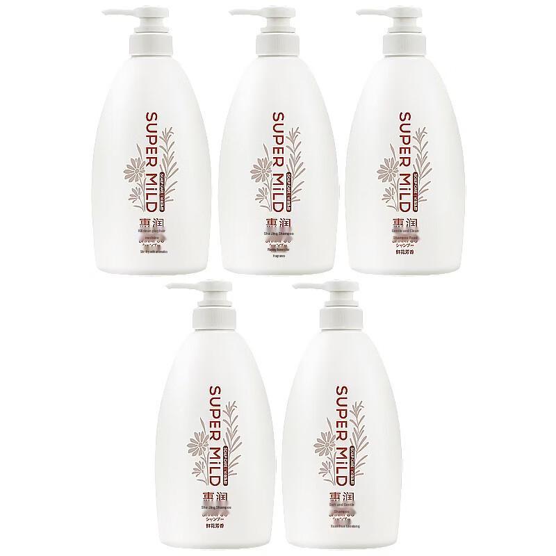 SUPER MiLD Gentle Floral Scent Shampoo 5-Pack