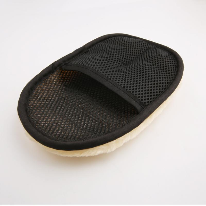 

Мягкая шерстяная рукавица для мытья автомобиля – Не царапающая микрофибровая чистящая перчатка для бережной пенной мойки и защиты лакокрасочного покрытия 1pc