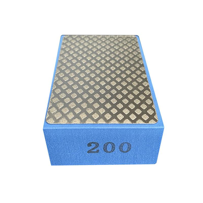 1/4Pcs Diamond Hand Polishing Pads Abrasive Block For Stone Marble Ceramic Tile Glass Grinding Sanding Disc