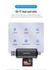 PISEN USB 3.0 & Type-C 3.0 Aluminum Alloy Dual SD/TF Card Reader