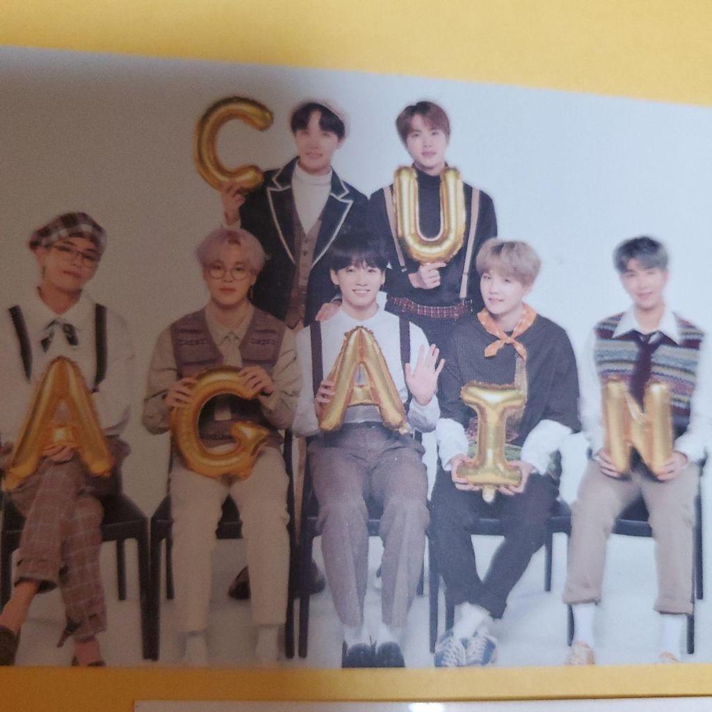 [USED] BTS Official Jin All Magic Shop Reward Trading Card