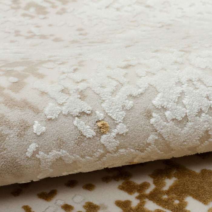 Modern Abstract Beige/terra Rug 120x180