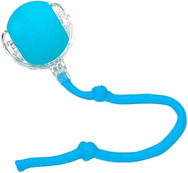 

Cat interactive cat toy ball, fast rolling, chirping синий