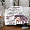 Granddaughter'S Special Birthday Cozy Blanket Comfortable ure for Sofa Couch Office Bed Picnics Four Seasons Multipurpose Modern Ideal Day Y34