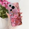 For Huawei Pura 70 Clear Case Aesthetic Luxury Cute Fashion Flowers Funny Painted Casing For Huawei ADY-LX9 ADY-AL00