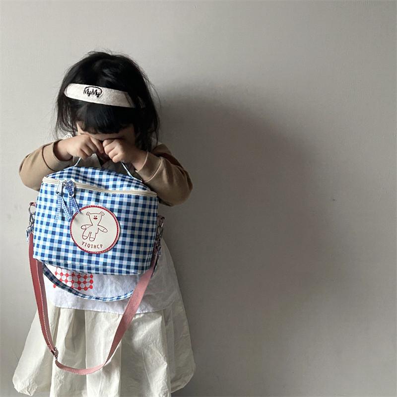 Adorable Cartoon Children's Bag Stylish Canvas Handbag For Toddler Boys And Girls