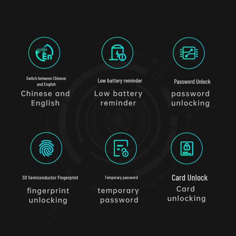 Smart Fingerprint Door Lock – Home & Hotel Security Solution