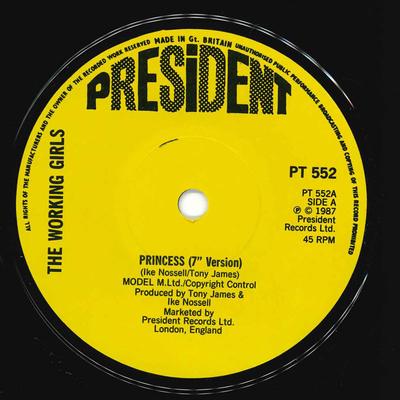 7-Zoll Schallplatte WORKING GIRLS - Princess PT552 President Recor 1987 UK Dance & Electronica Gebraucht