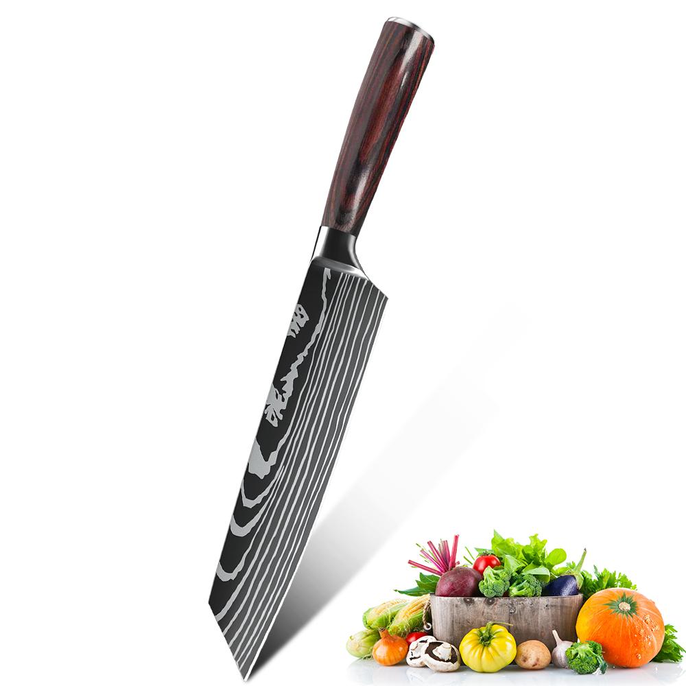 6 Styles Kitchen Chef Knives High Carbon Stainless Steel Sharp Boning Steak Knife Slicing Chef Knife Kitchen Cooking Tool