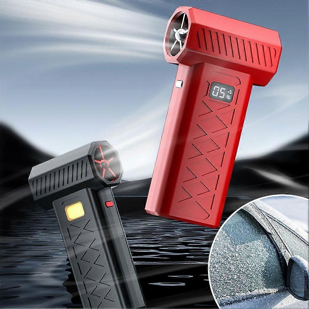 Brushless Electric Air-Duster Turbojet Fan Fierce Fan Emergency-Lighting