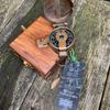 Soldiers Military Thumb Compass Vintage Brass WW2 1940 Navigation World War II