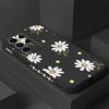 Coque de téléphone élégante à marguerites pour Samsung Galaxy S25 S24 S23 S22 S21 S20 S10 S10E Ultra Plus FE Note 20 Ultra Plus