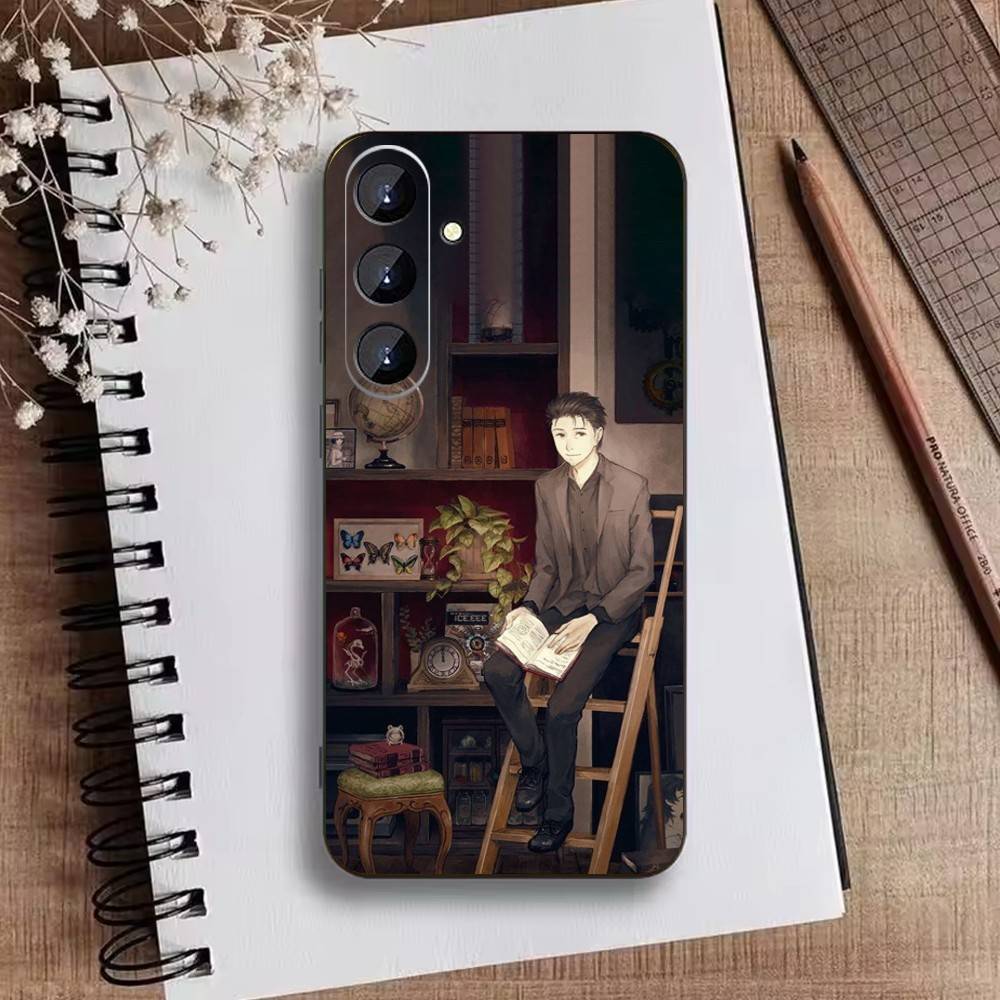 

Чехол для телефона STEINS GATE D-Rintaro O-Okabe для Samsung Galaxy A73,A21s,A22,A31,A52,A53,A71,A41 Мягкий черный корпус Samsung a30 a20