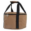 Zewnętrzna torba do przechowywania naczyń kuchennych Khaki Przenośny organizer na naczynia stołowe do gotowania na kempingu ze paskami z uchwytami