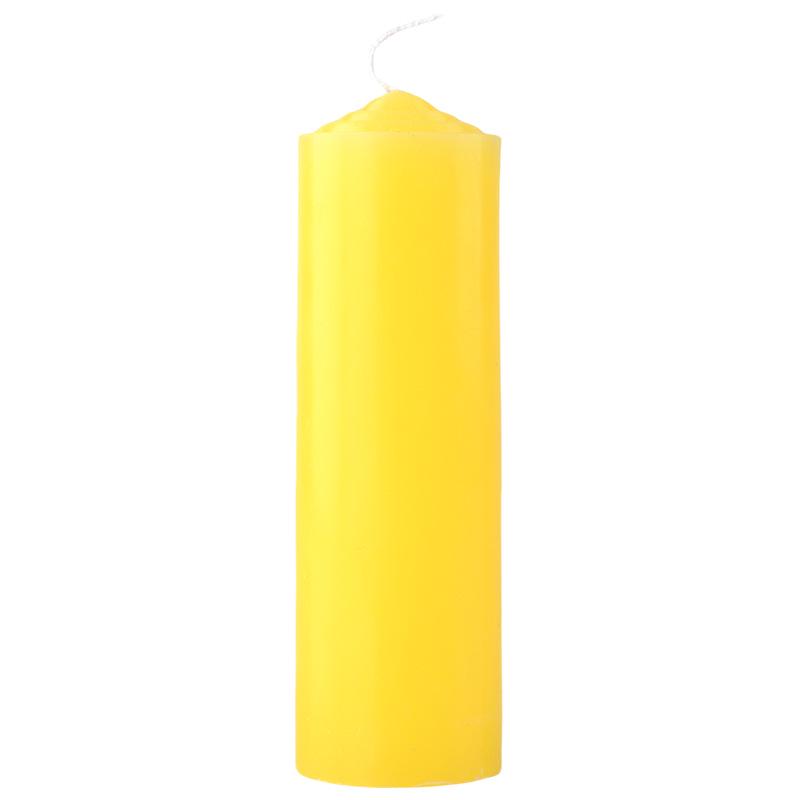 Odorless Multi-Color Extra Thick Festival and Emergency Candles: 24-Hour Lighting Backup in Red, White, Purple, Black.