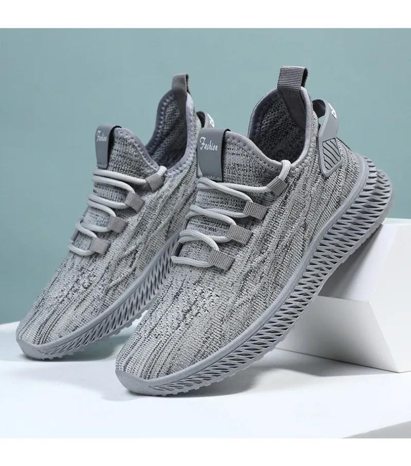 fashion Spring Yellow Casual Shoes Breathable Lightweight Sports Sneakers Women Lace-up 2024 Woman Fashionable Comfort Mesh Flat Shoes