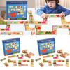 Wooden Dinosaur Connect Game For Kids Educational Toy Puzzle For Brain Development