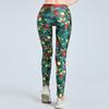 Christmas Digital Printing Sports Yoga Leggings Women's Pants