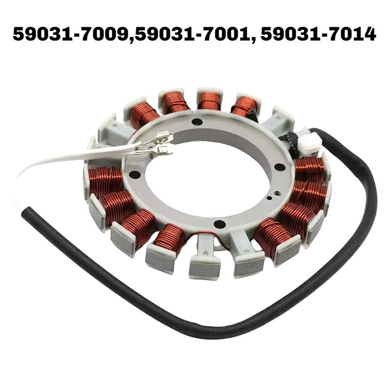 NEW-59031-7009 Magneto Stator Coil 59031-7001, 59031-7014 For Kawasaki FH580V FH680V FX850V FX1000V Engines