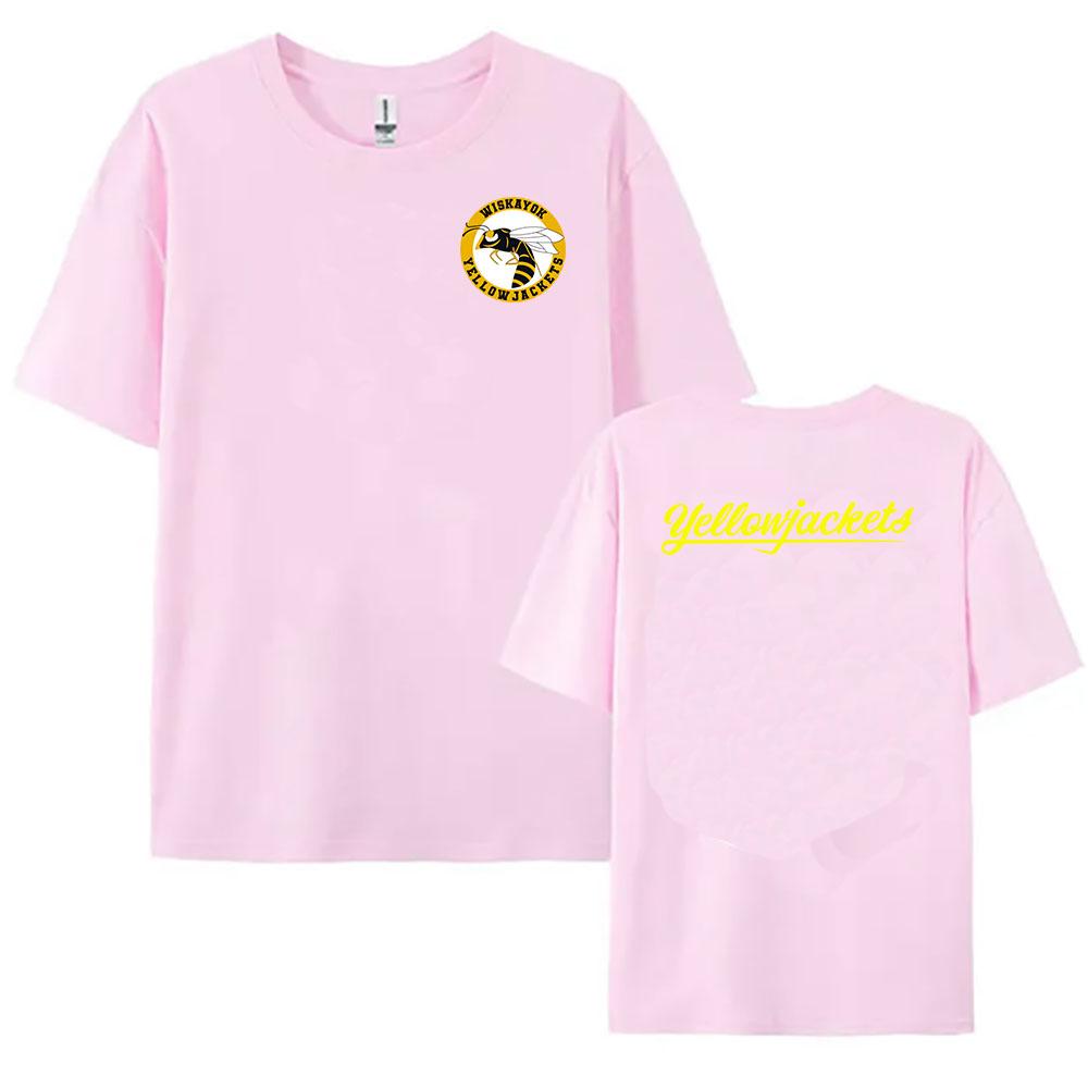 Serial telewizyjny Yellowjackets Sezon 3 Nadruk T-shirt Wysokiej jakości bawełna Dekolt okrągły T-shirty Odzież damska T-shirty graficzne Letnie topy