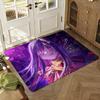 Oshi No Ko Floor Mat Soft Thickened Absorbent Non-Slip Bedroom Living Room Door Mat Home Decor Flannel Rugs