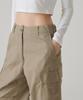 MUSINSA STANDARD WOMAN Women'S Wide Cargo Pants [Beige]